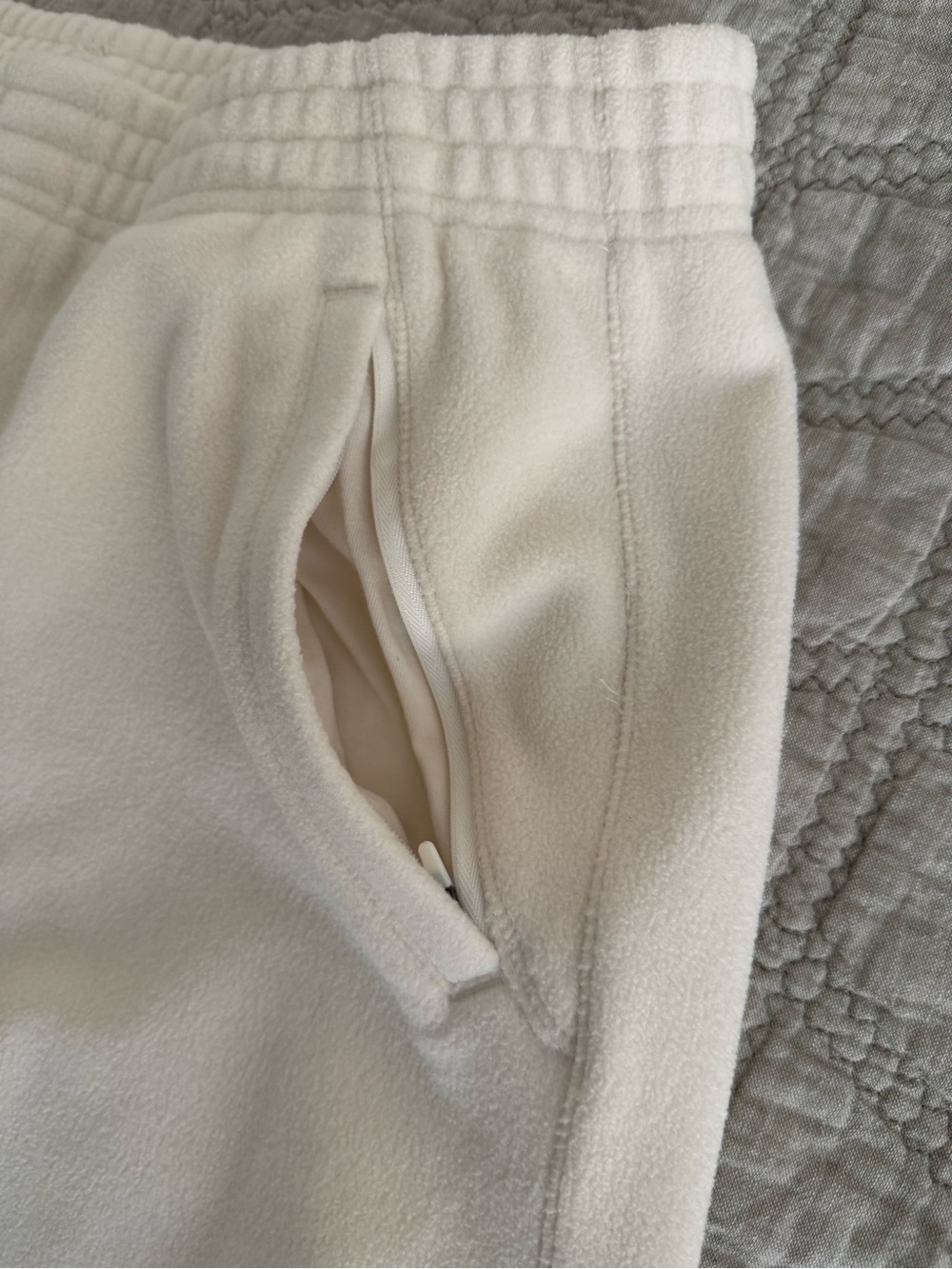 aerie Polar Fleece Barrel Pants - Picture 2 of 5